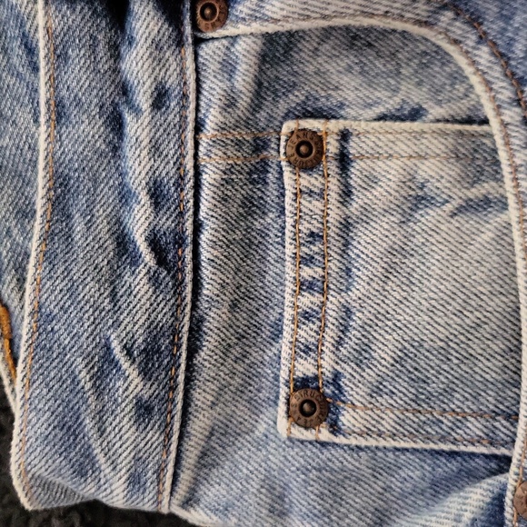 Structure Denim Jeans Mens 38x32 Vintage Fashion - Picture 5 of 13